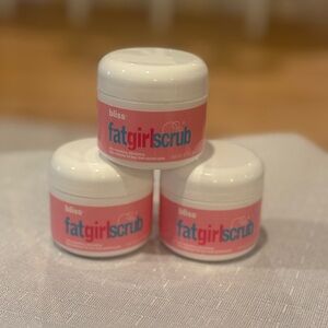 Bliss Fatgirl Scrub – Body Exfoliator (Lot of 3)